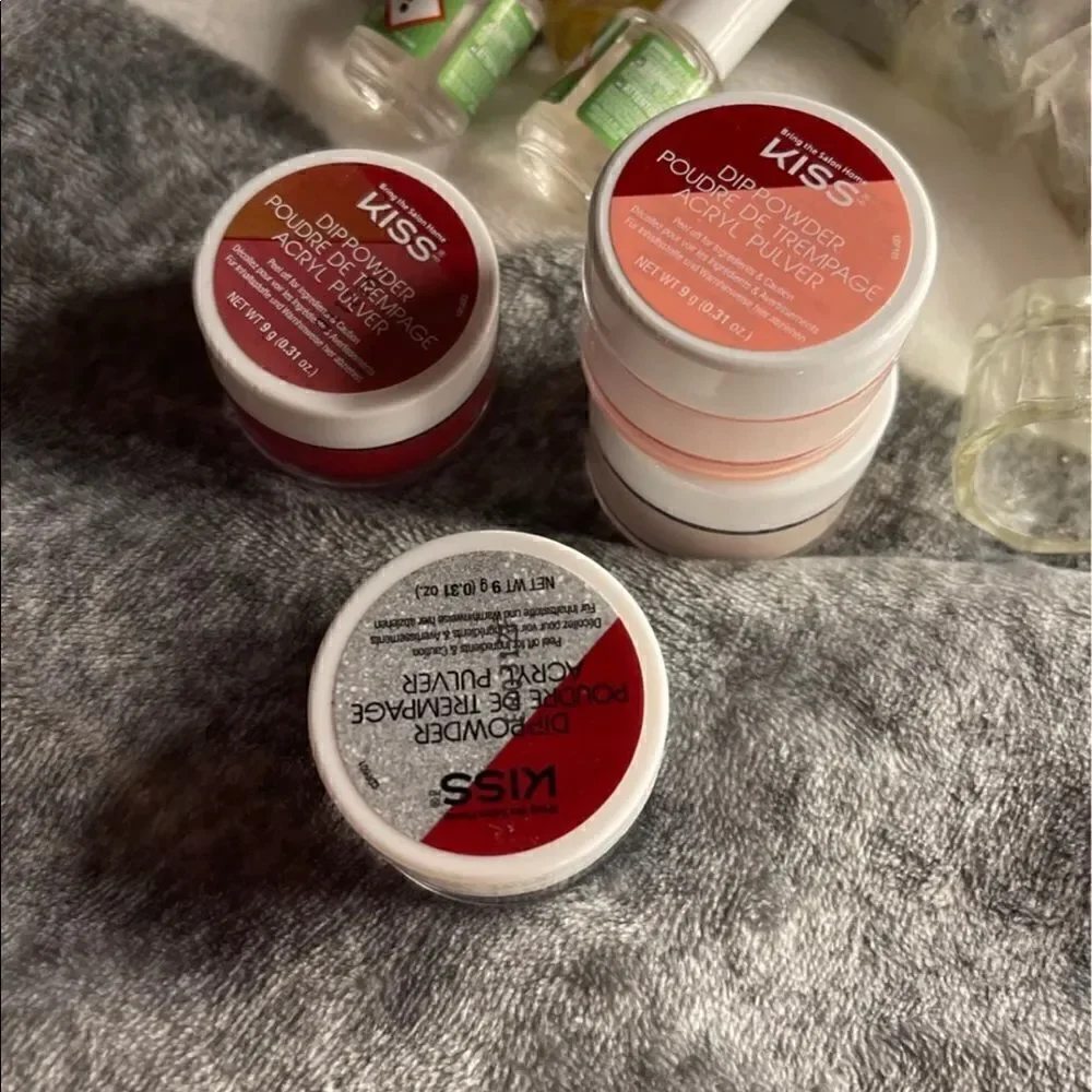 Huge lot faux fake nails, nail art nail dipping acrylic see all pictures